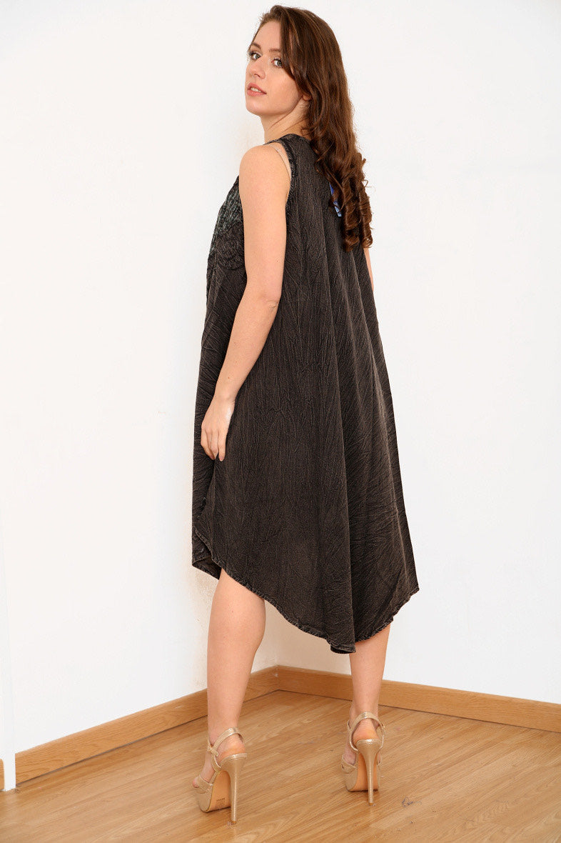 robe parapluie noire