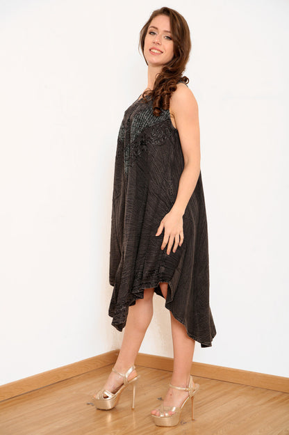 robe parapluie noire